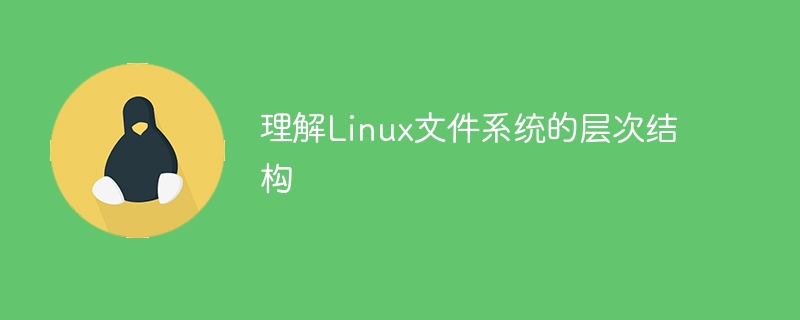 理解Linux文件系统的层次结构