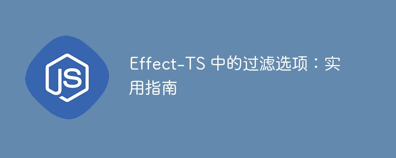 Effect-TS 中的过滤选项：实用指南