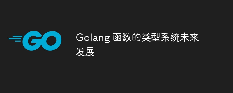 Golang 函数的类型系统未来发展