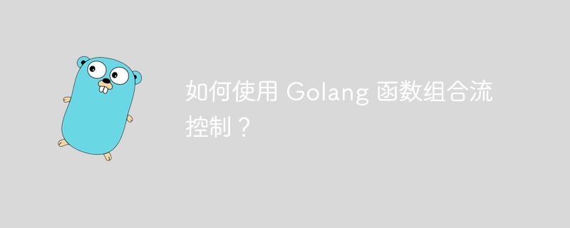 如何使用 Golang 函数组合流控制？