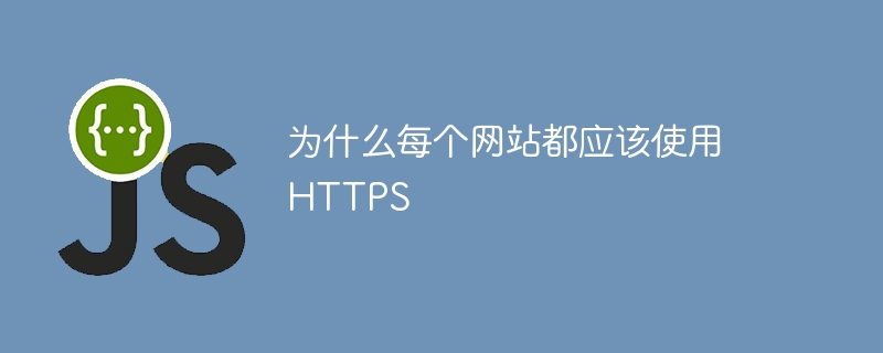 为什么每个网站都应该使用 HTTPS