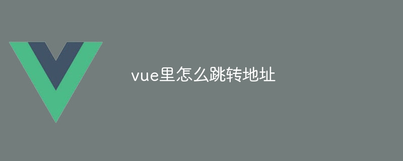 vue里怎么跳转地址