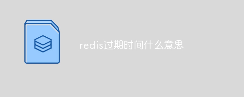 redis过期时间什么意思