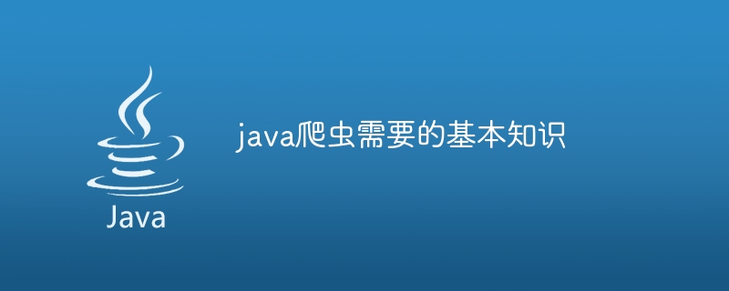 java爬虫需要的基本知识