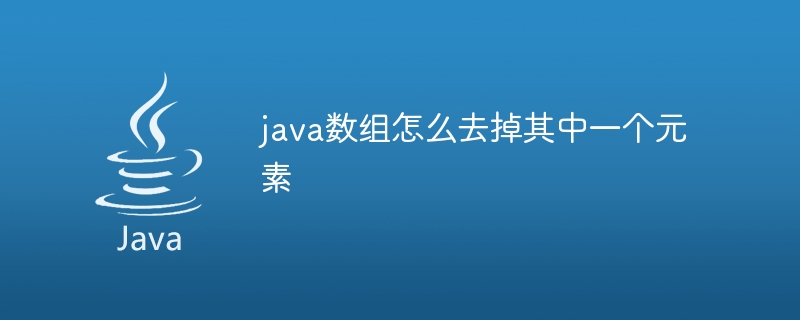 java数组怎么去掉其中一个元素