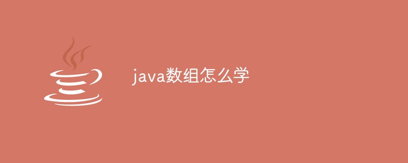 java数组怎么学