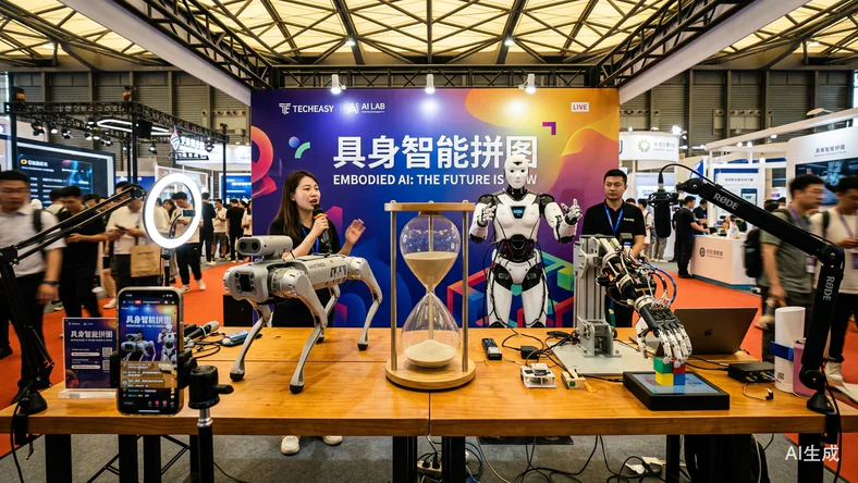WAIC归来三重新感受：机器人从完成一个动作到接过一段工作