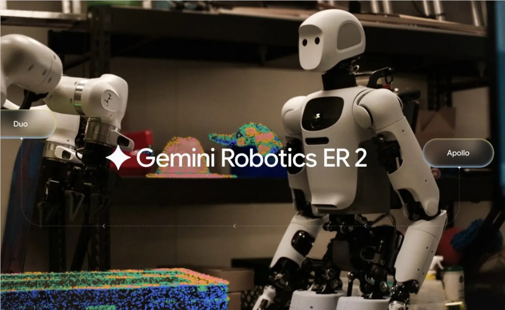 DeepMind发布Gemini Robotics ER 2：为机器人装上“高级大脑”，首次解锁多机协同作战